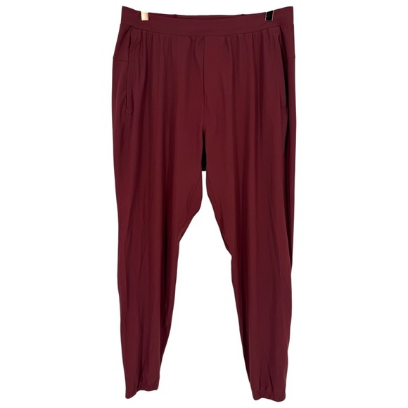 Lululemon Men's Surge Jogger Red Merlot Size Large Activewear Training Running - Picture 5 of 15